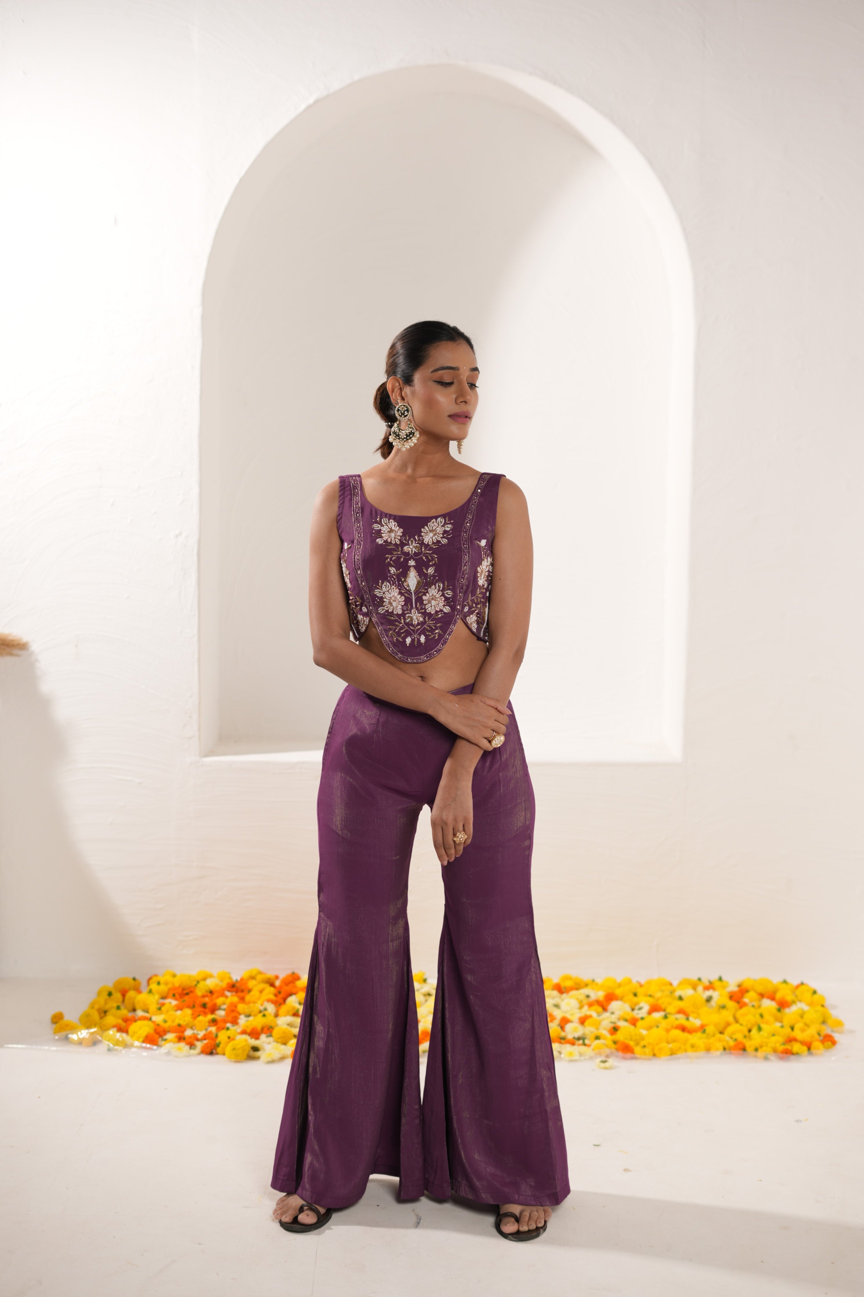Tanvi set Purple