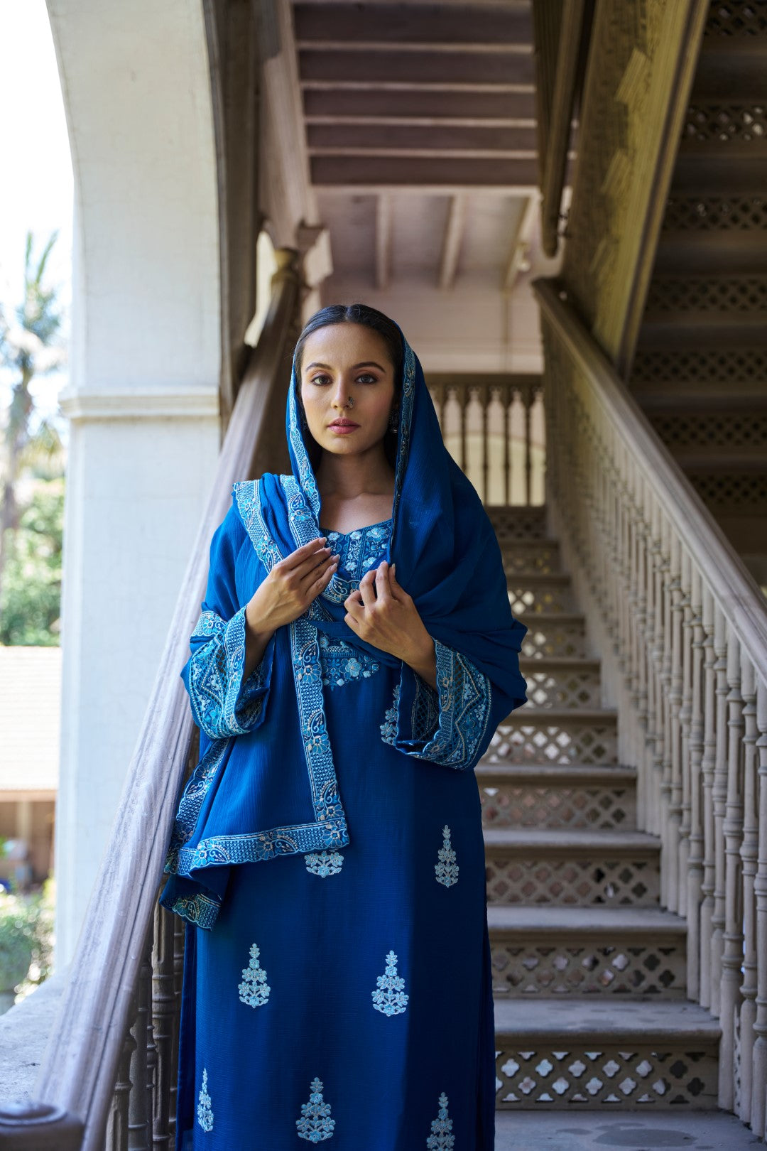 Qurbat Suit Blue